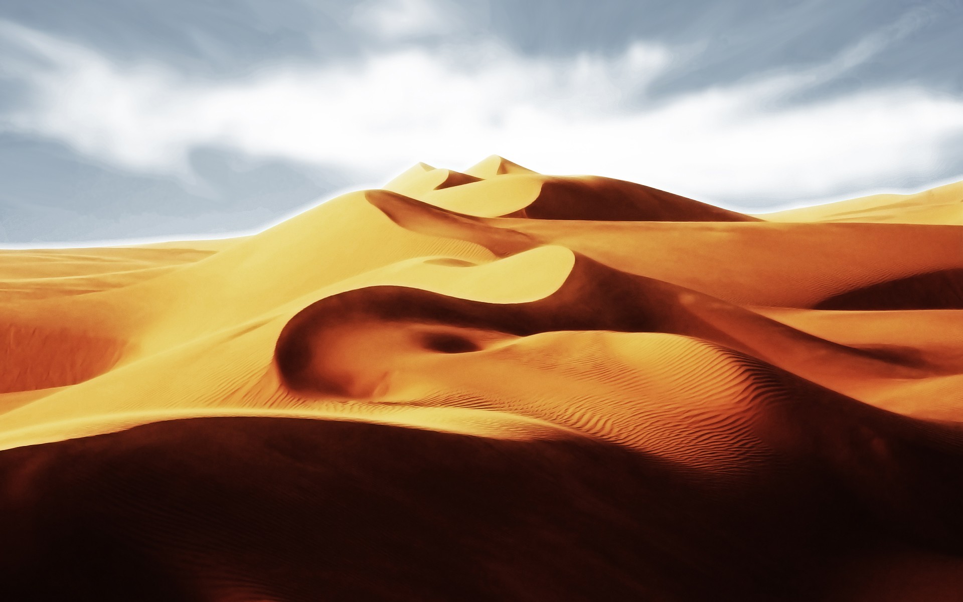 General 1920x1200 landscape dunes nature desert
