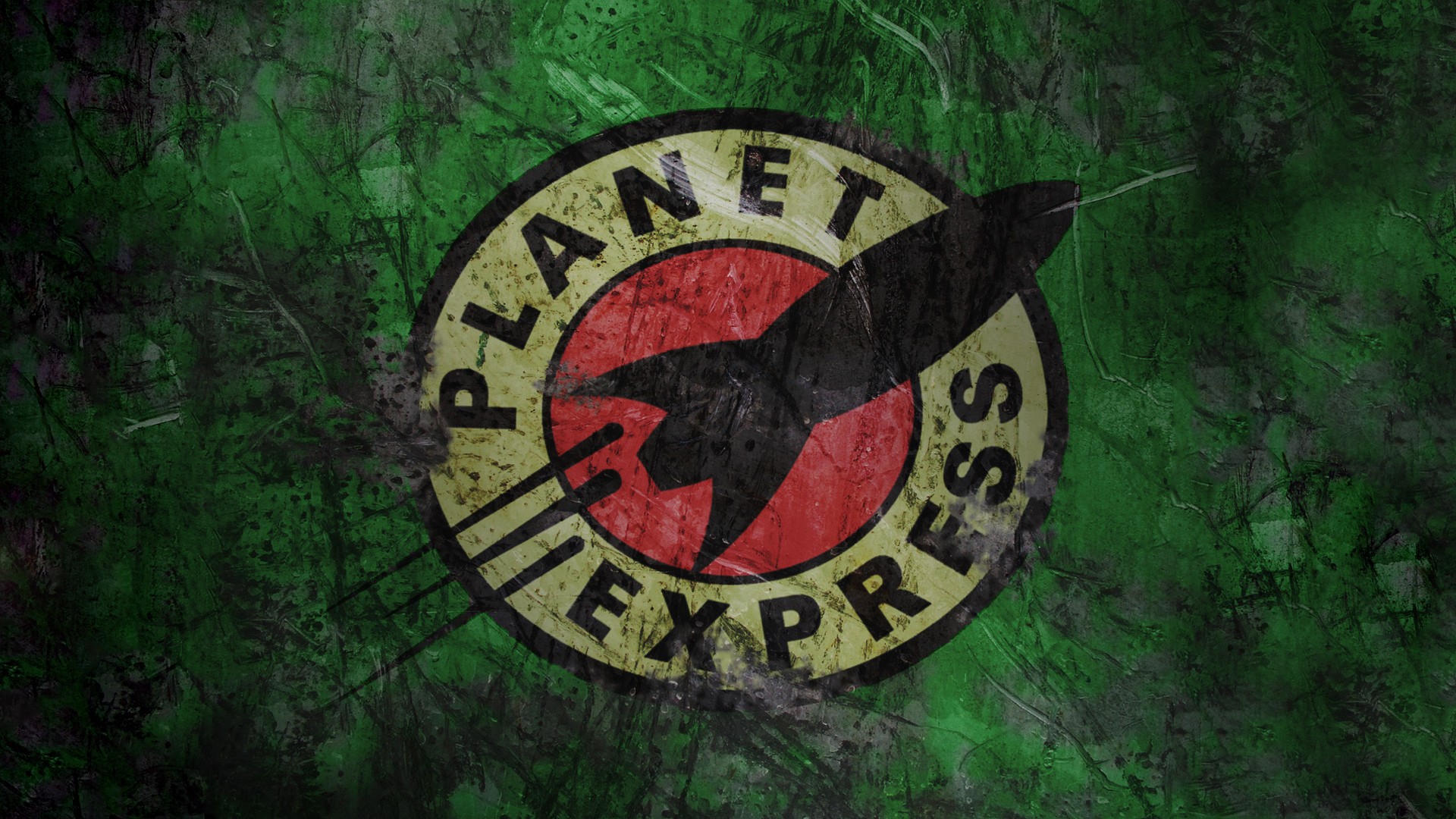General 1920x1080 Futurama planet express logo fictional logo TV series science fiction