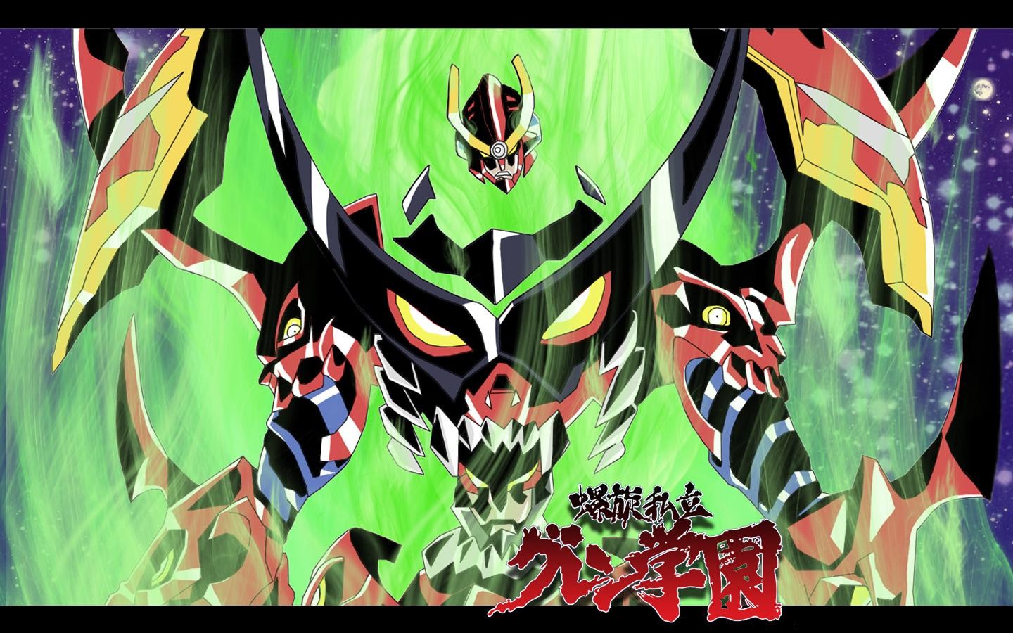 Anime 1440x900 anime green background Tengen Toppa Gurren Lagann