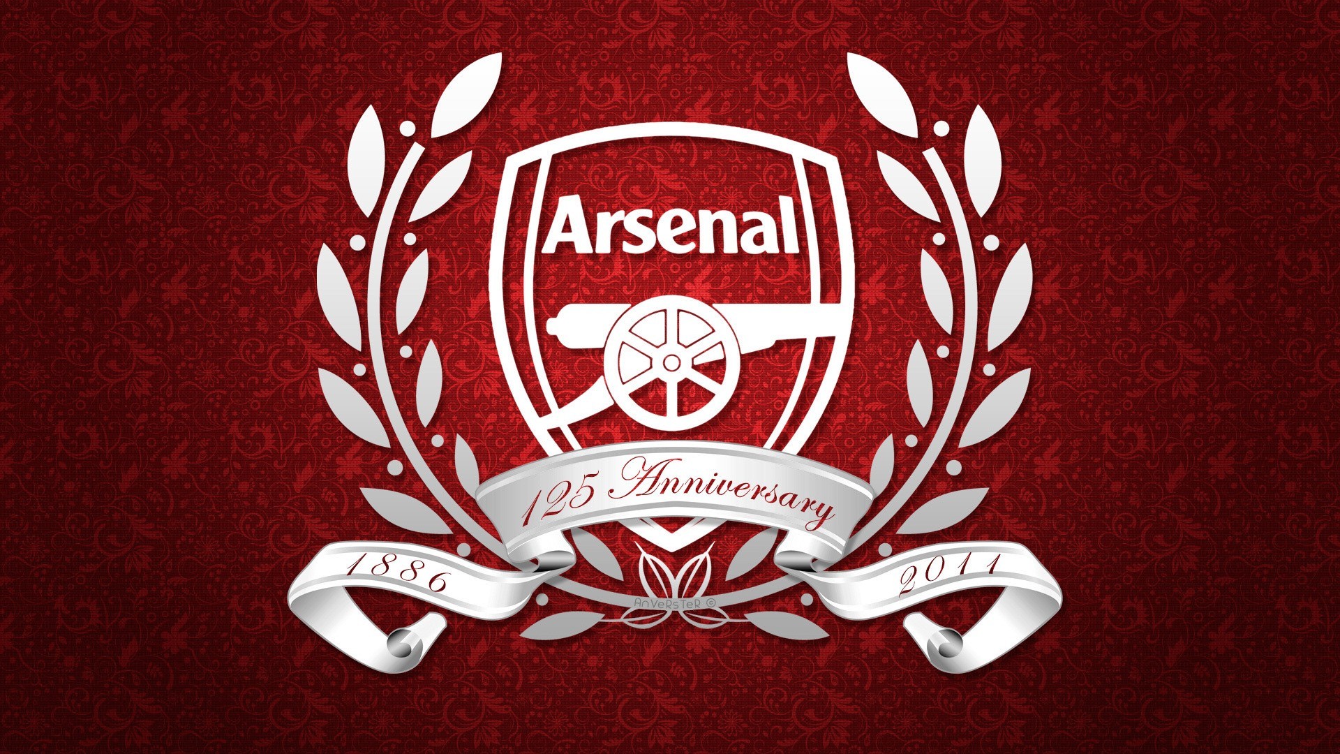 General 1920x1080 Arsenal FC logo soccer soccer clubs red background 1886 (Year) 2011 (Year) sport British Premier League