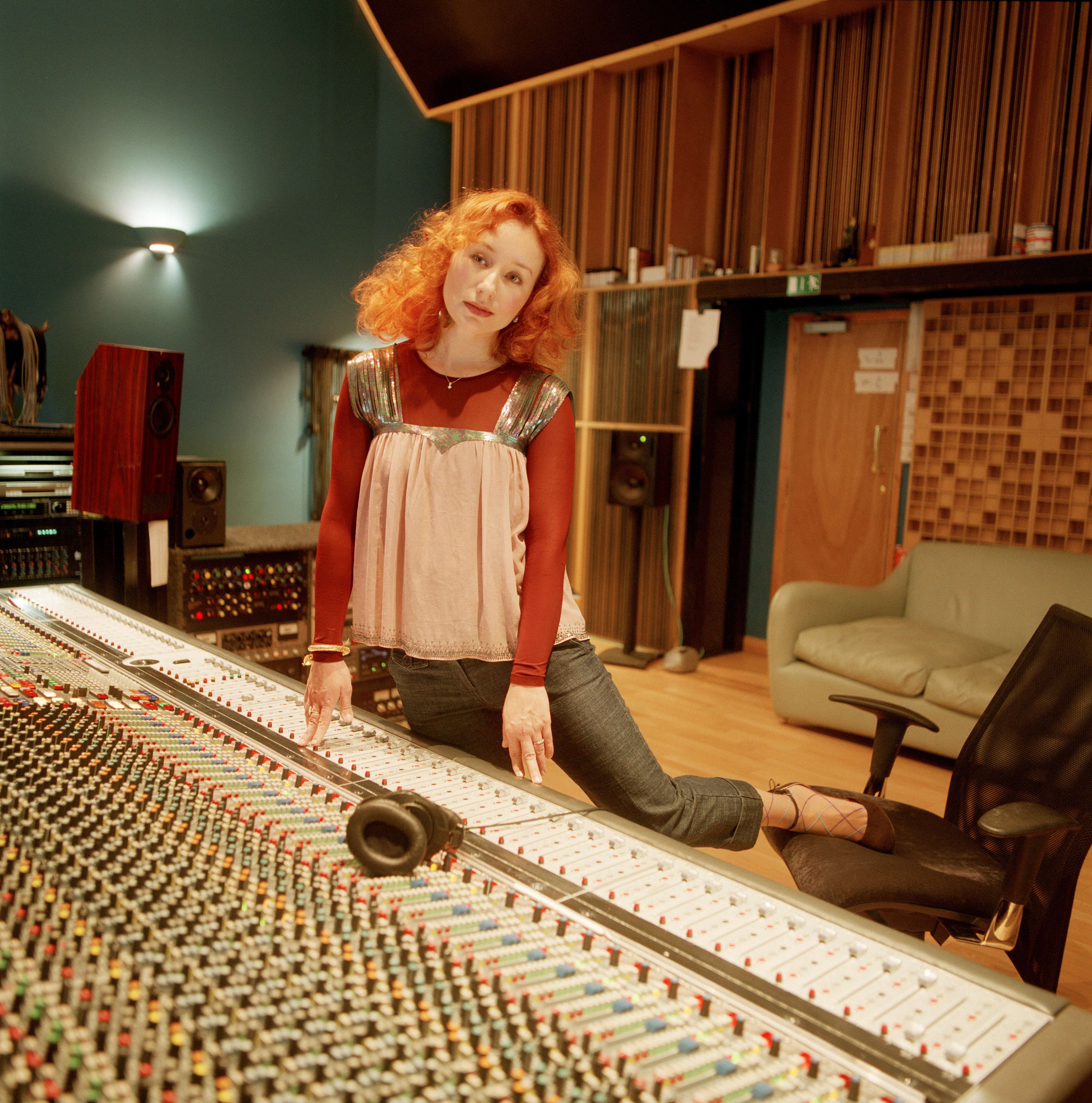People 4200x4240 singer women redhead studio mixing consoles Tori Amos women indoors indoors