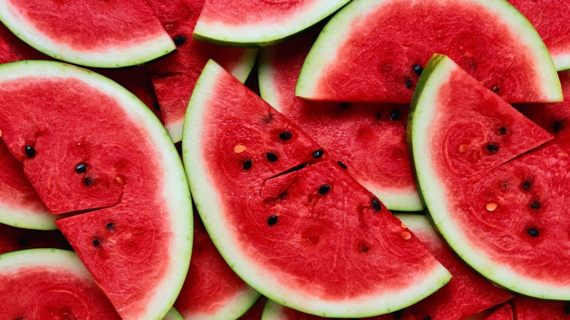 General 1920x1080 watermelons fruit slices food closeup