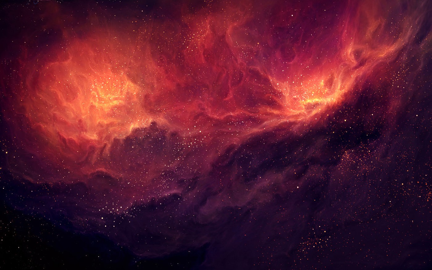 General 1400x875 space art nebula TylerCreatesWorlds space stars digital art
