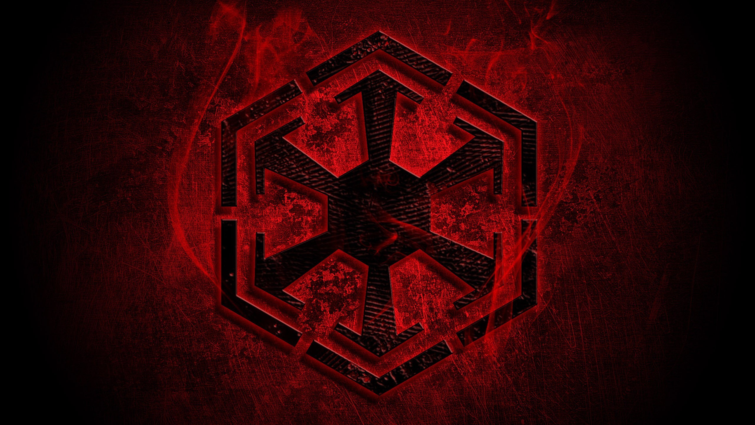 General 2560x1440 Star Wars logo red background science fiction