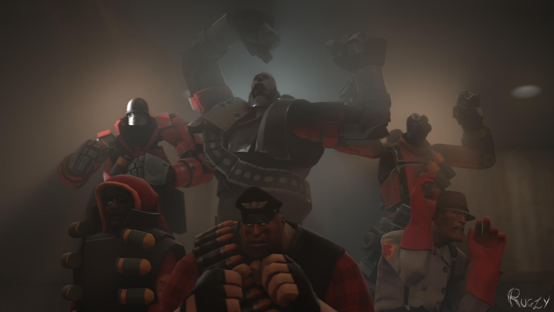 General 1920x1080 Team Fortress 2 PC gaming video game art