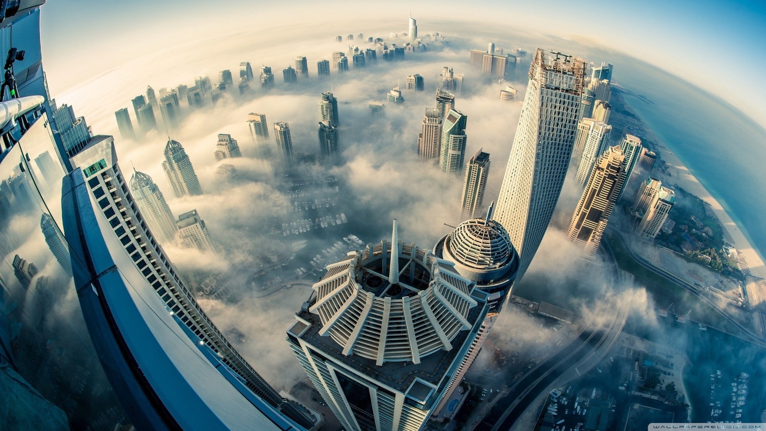 General 2560x1440 city cityscape aerial view Dubai