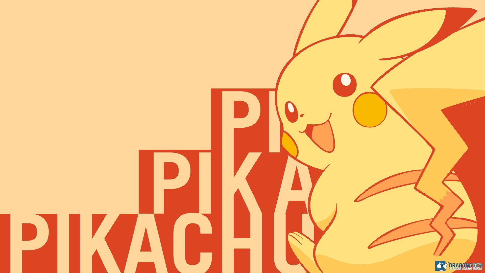 Anime 1920x1080 Pokémon Pikachu video games yellow yellow background video game art anime