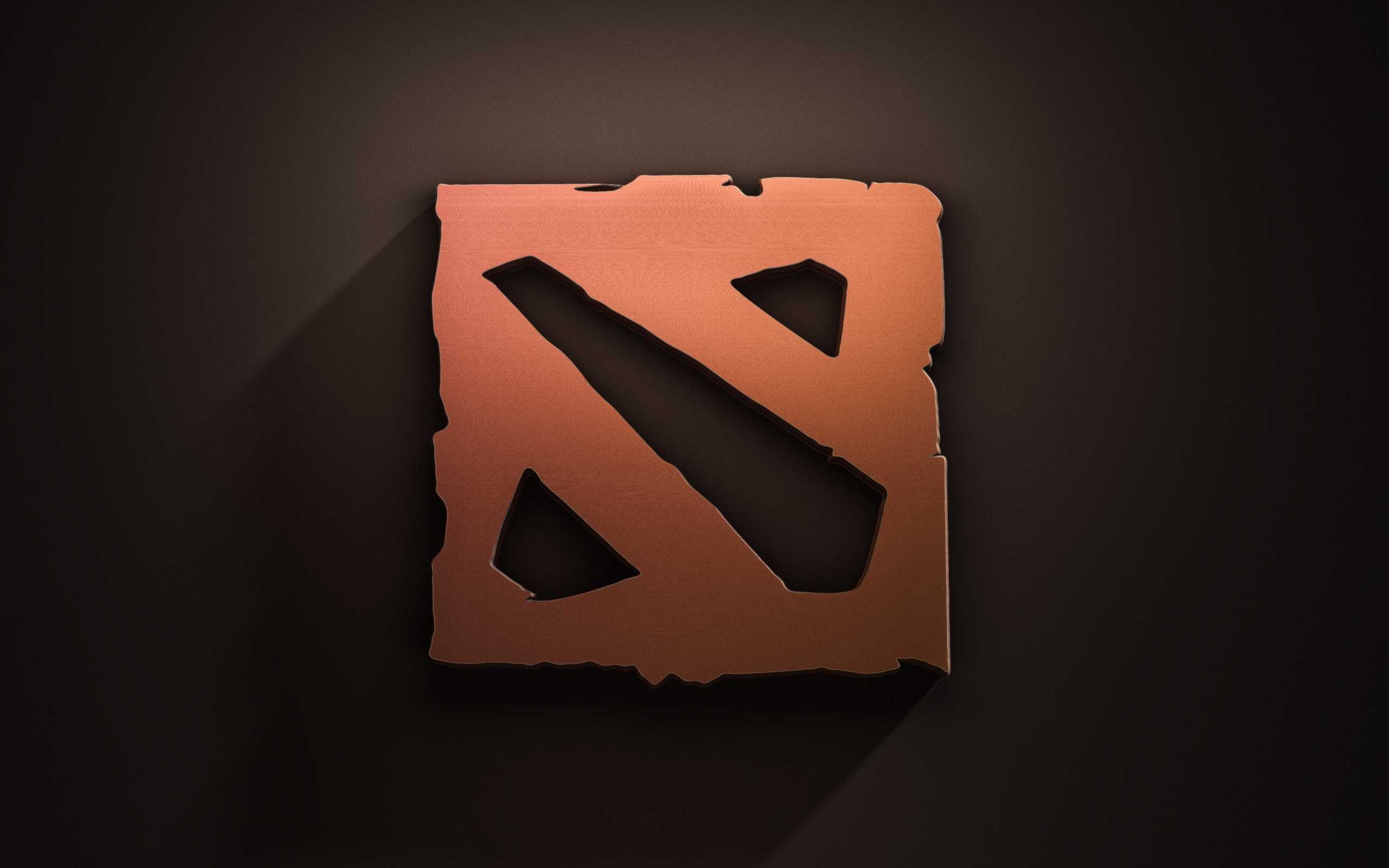 General 2560x1600 Dota 2 Dota Valve Corporation video games PC gaming brown background simple background