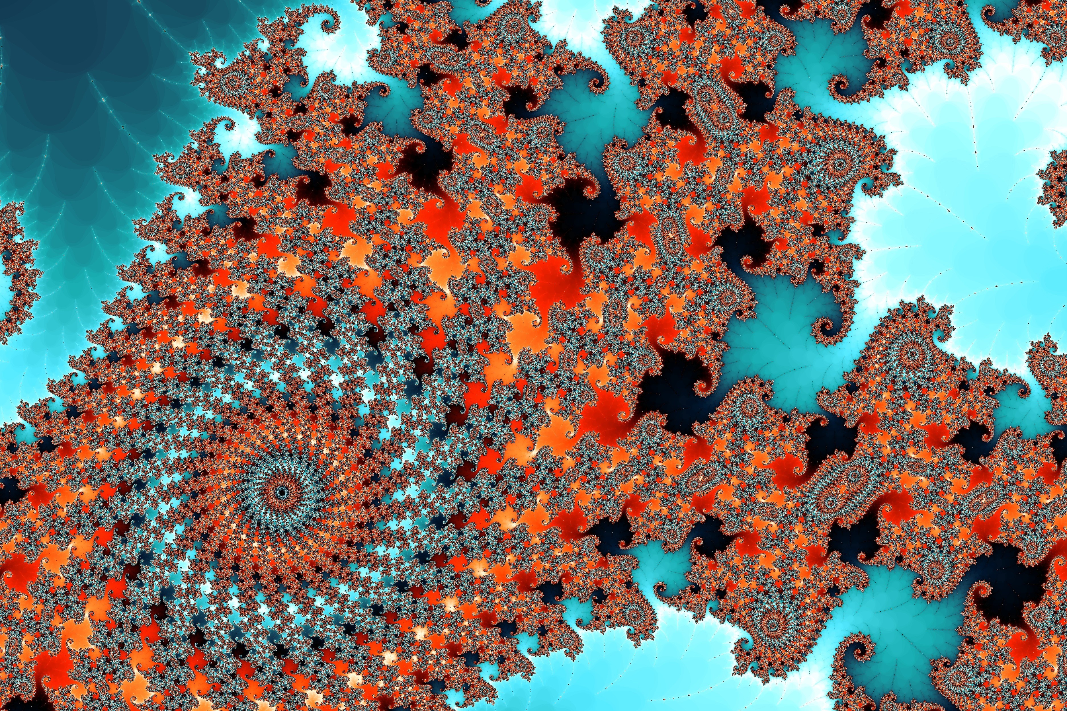 General 3747x2498 fractal CGI digital art shapes