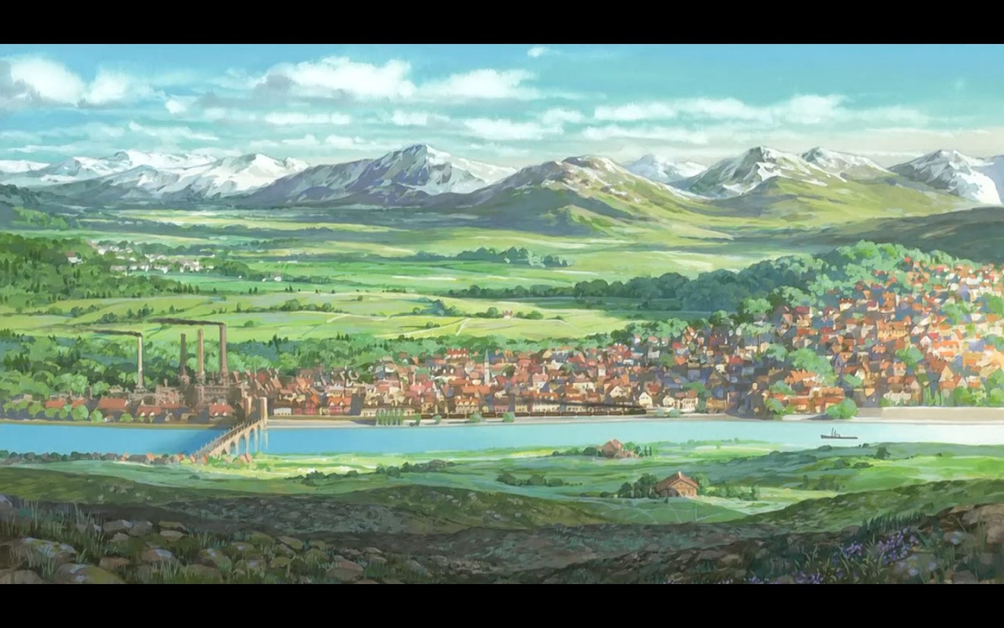 General 1440x900 animation artwork fantasy art Howl's Moving Castle Studio Ghibli Hayao Miyazaki anime