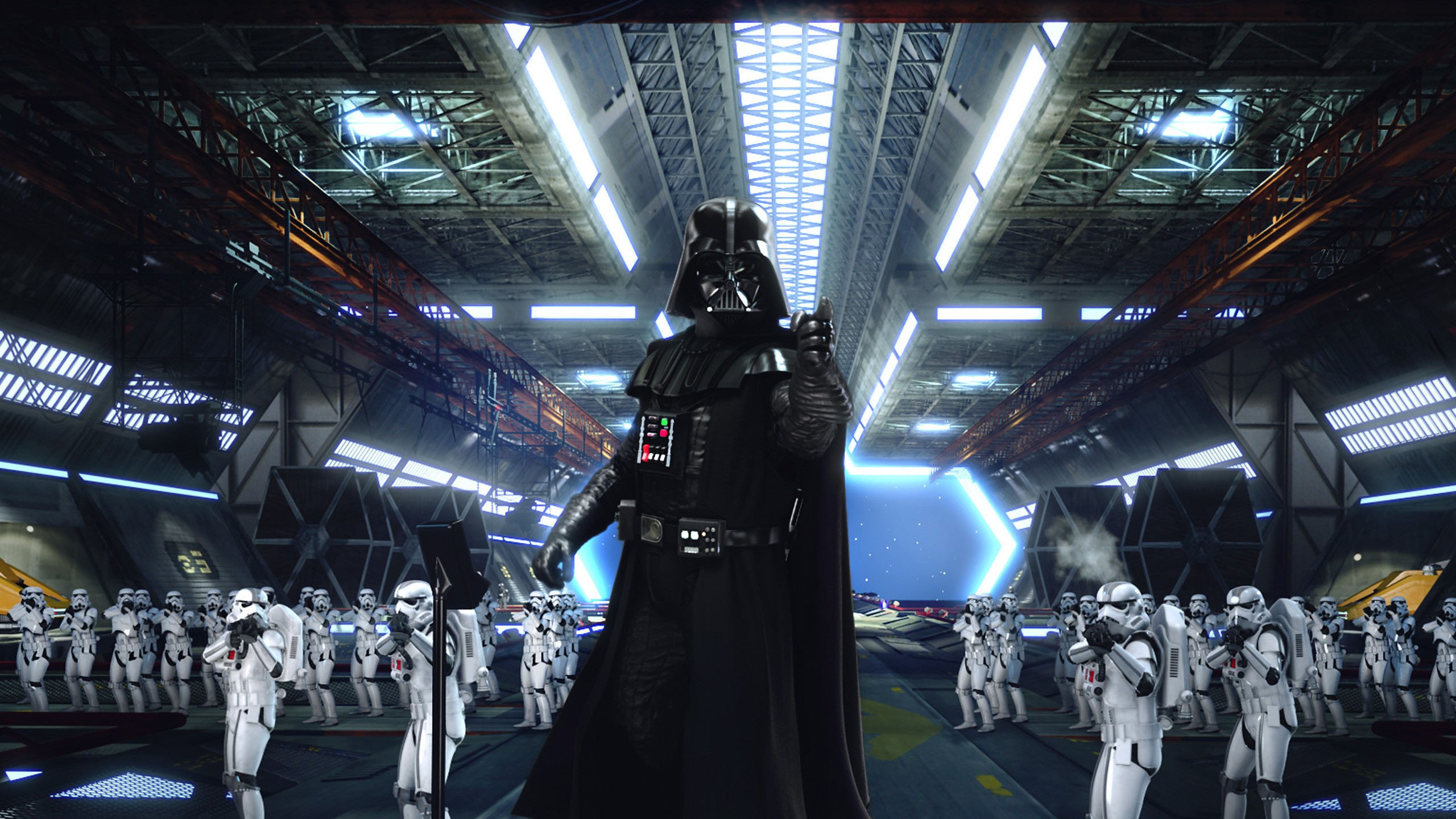 General 2560x1440 Star Wars Darth Vader stormtrooper Imperial Forces Star Wars Villains villains Sith Imperial Stormtrooper