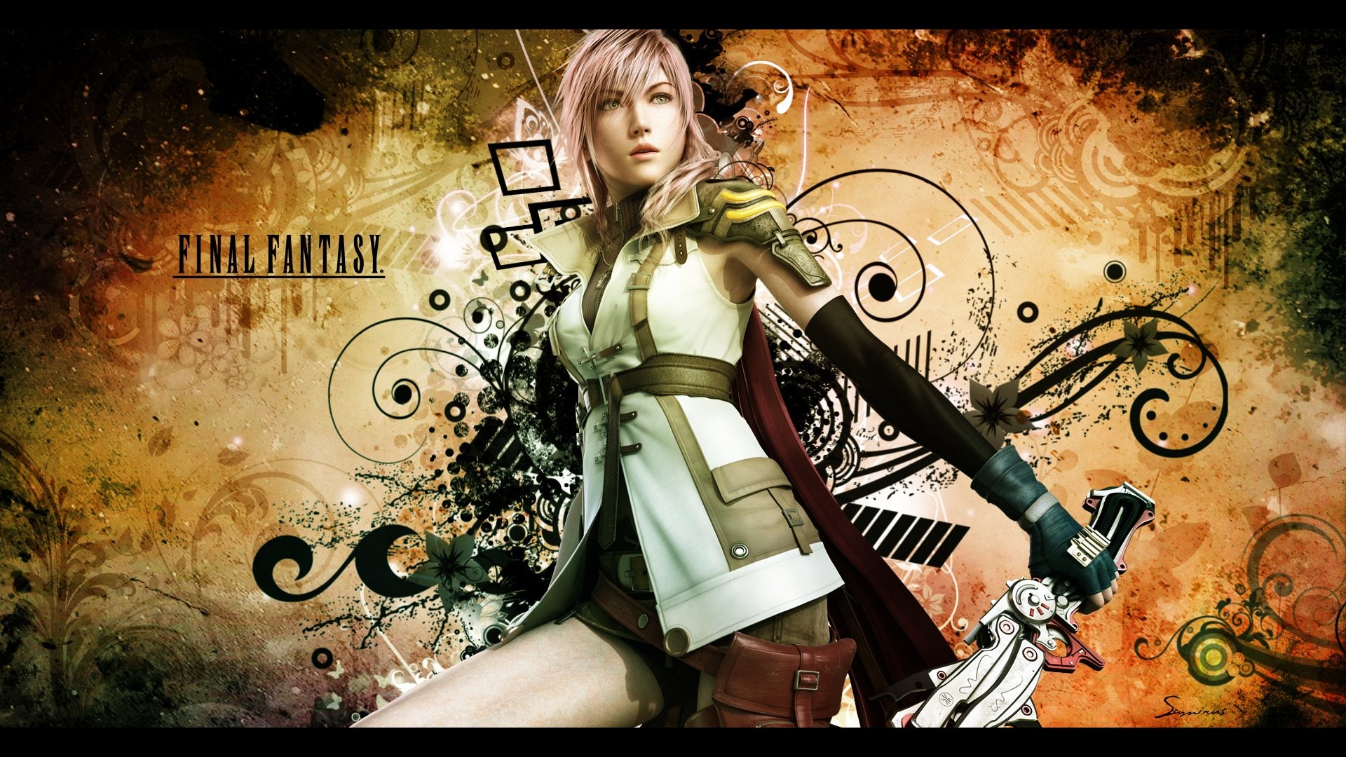 General 1920x1080 Final Fantasy Claire Farron video games video game art video game girls