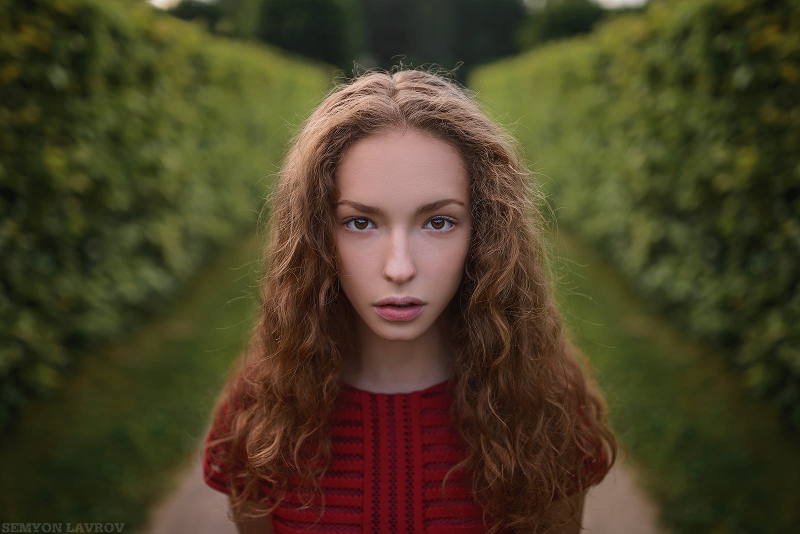 People 1600x1068 women model face portrait Semyon Lavrov closeup looking at viewer women outdoors long hair