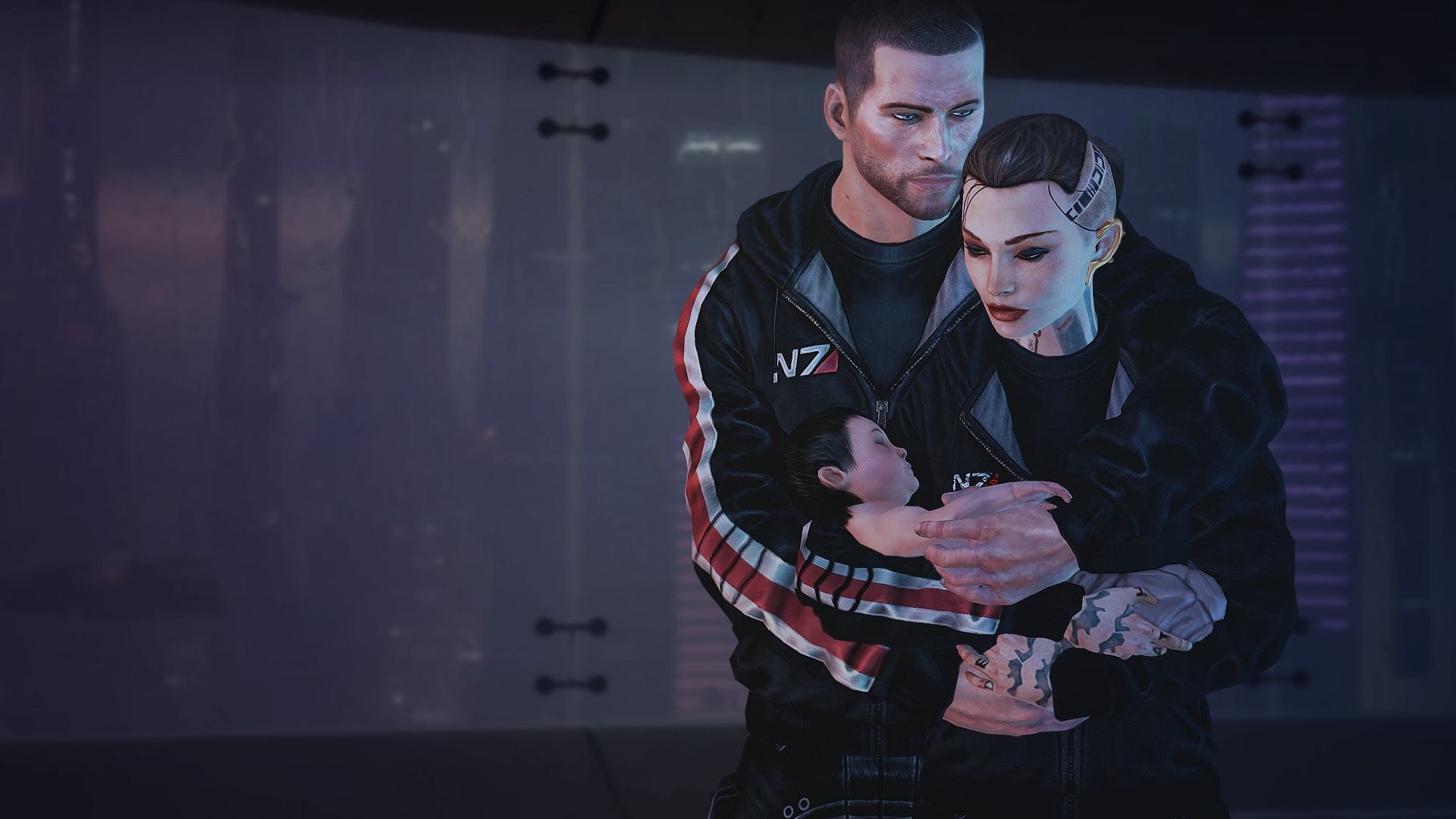 General 1920x1080 Mass Effect video games video game art science fiction Commander Shepard video game girls video game men baby science fiction women Science Fiction Men Video Game Heroes PC gaming