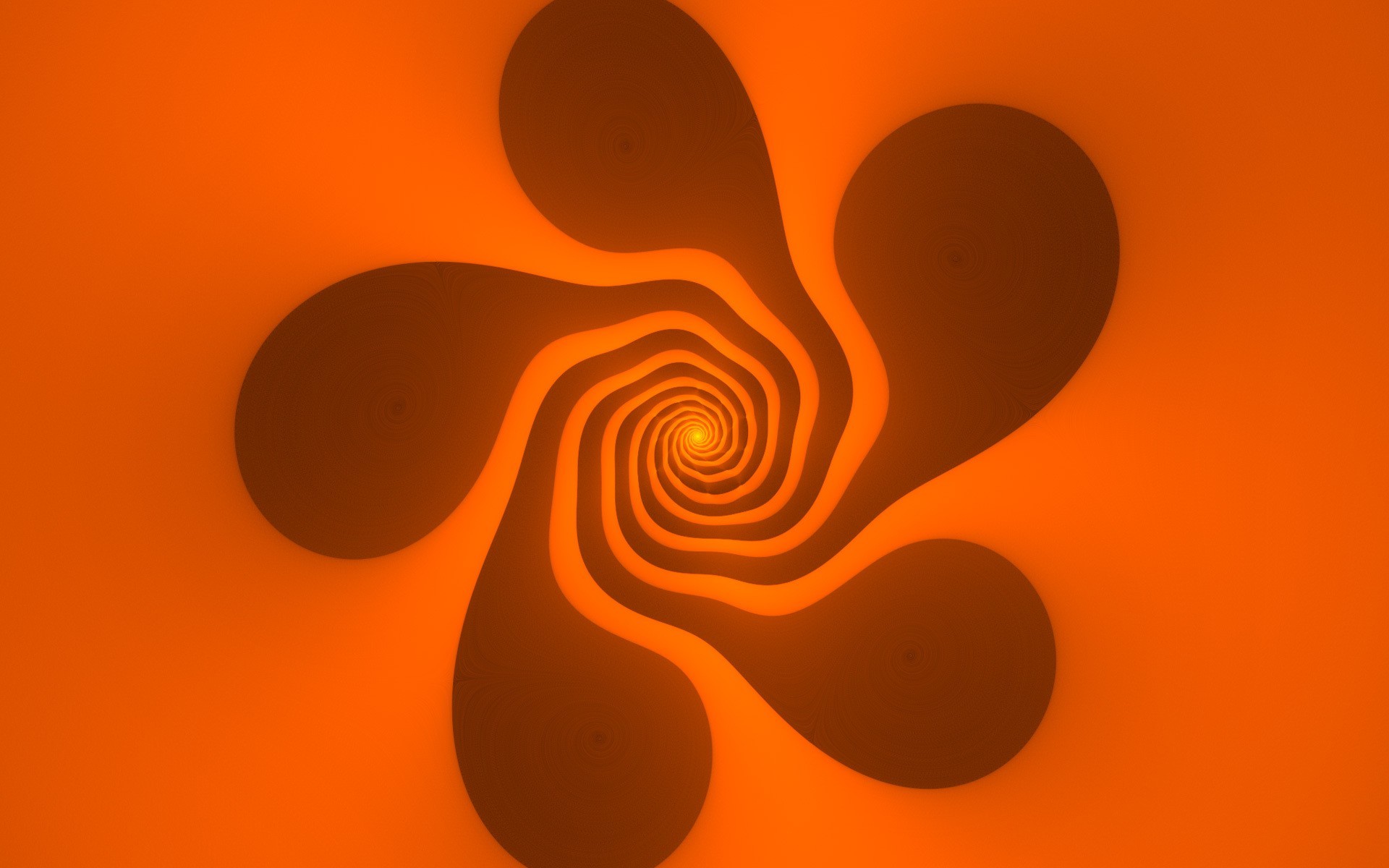 General 1920x1200 digital art abstract orange orange background