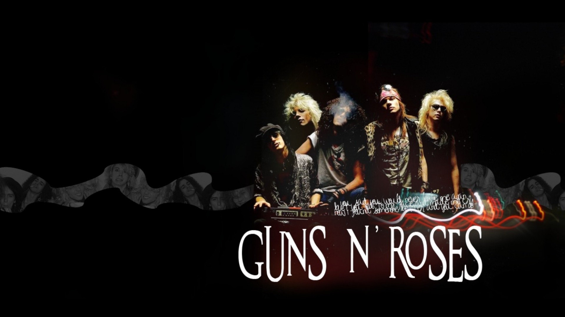 General 1920x1080 Guns N' Roses music men band