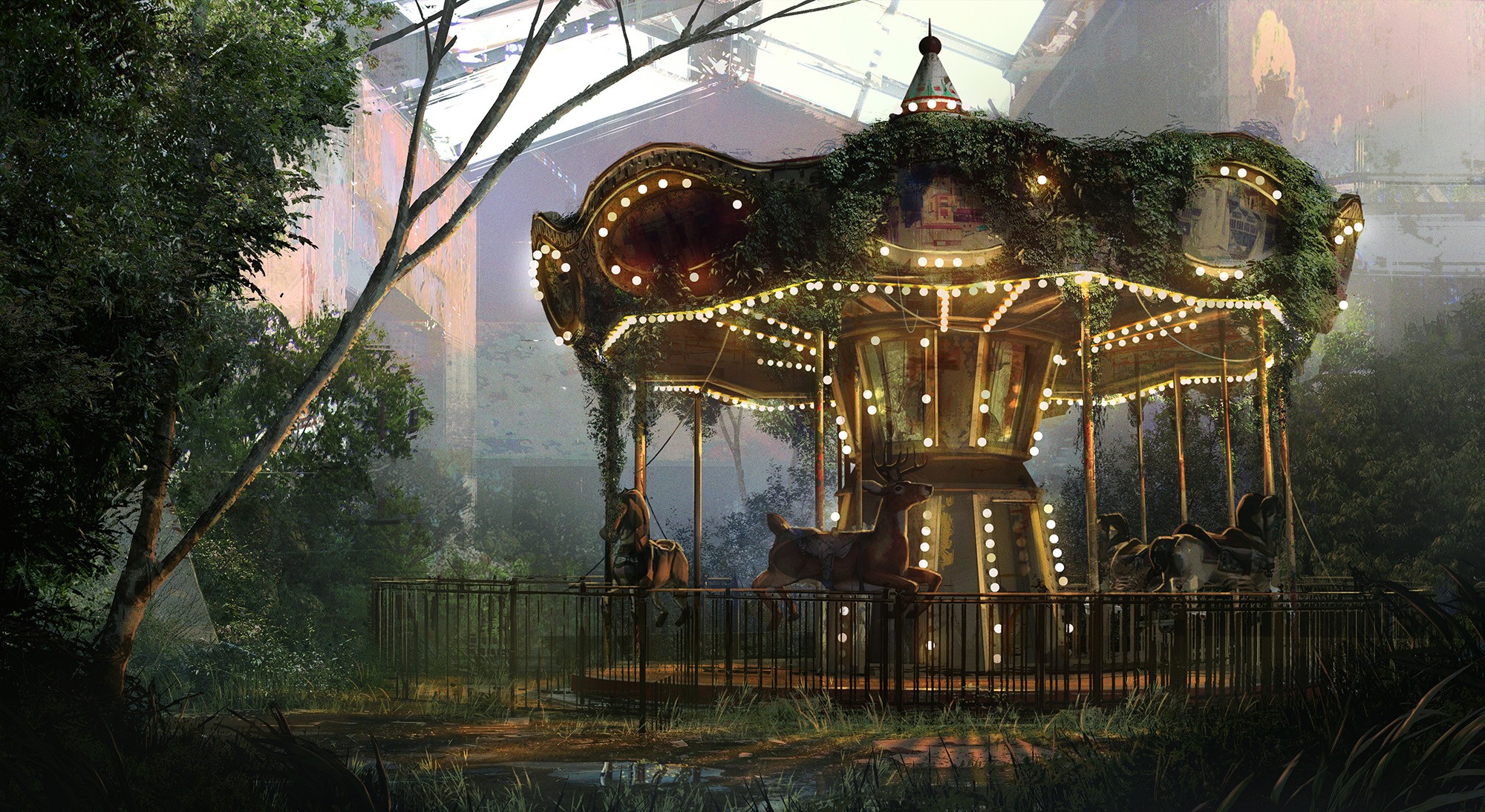 General 2000x1094 The Last of Us concept art video games science fiction carousel video game art apocalyptic
