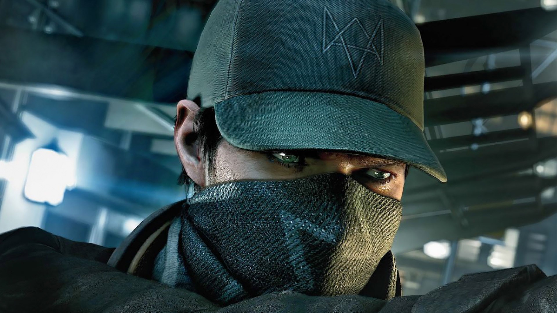General 1920x1080 video games Watch_Dogs Aiden Pearce video game men hat mask Ubisoft video game characters