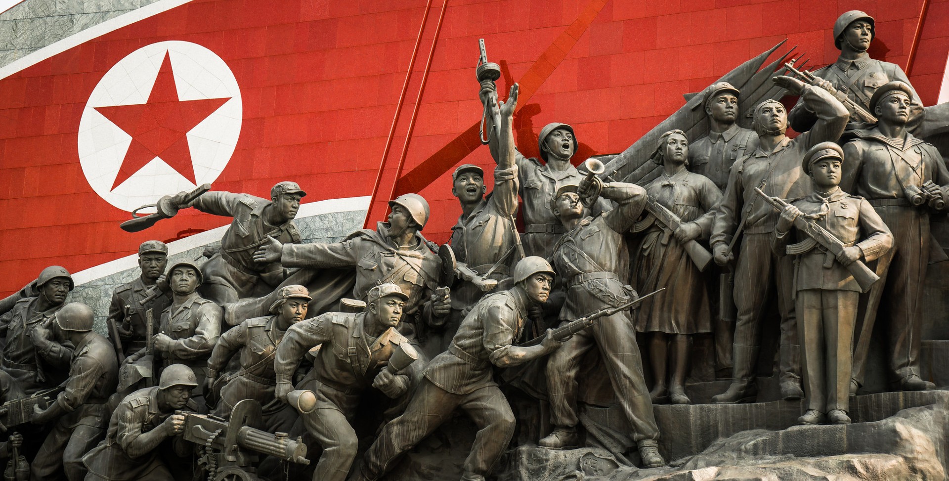General 1920x973 military soldier North Korea statue monuments propaganda