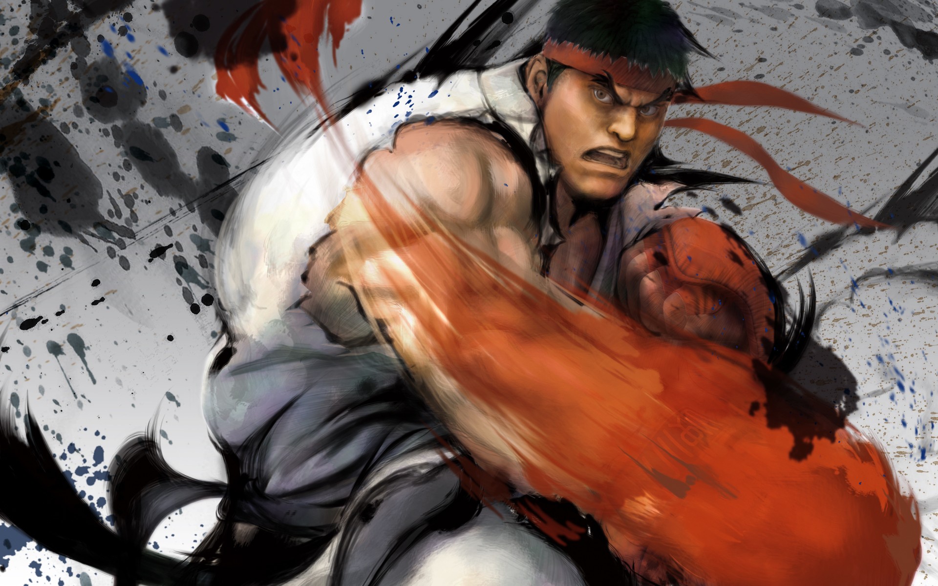 General 1920x1200 Ryu (Street Fighter) Street Fighter artwork video games video game art video game men video game warriors