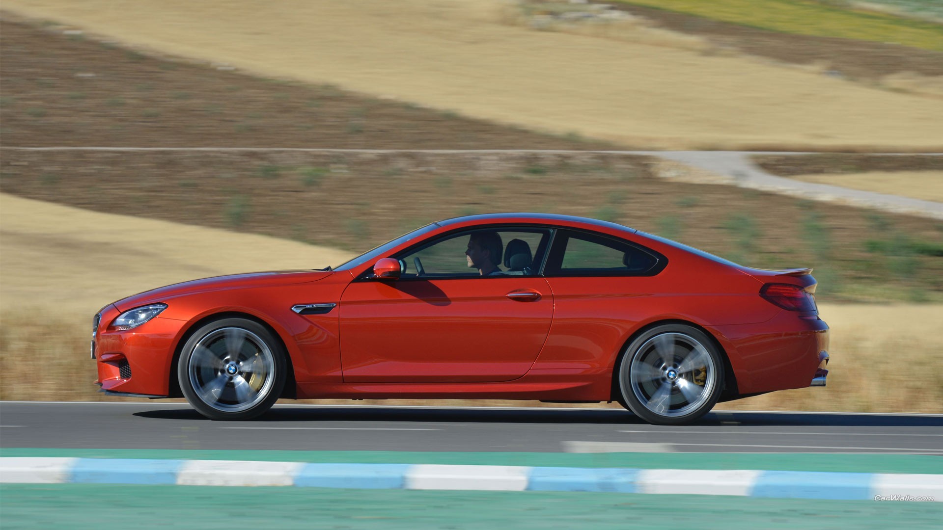 General 1920x1080 BMW M6 coupe red cars side view BMW 6 Series BMW F12/F13/F06 vehicle BMW car