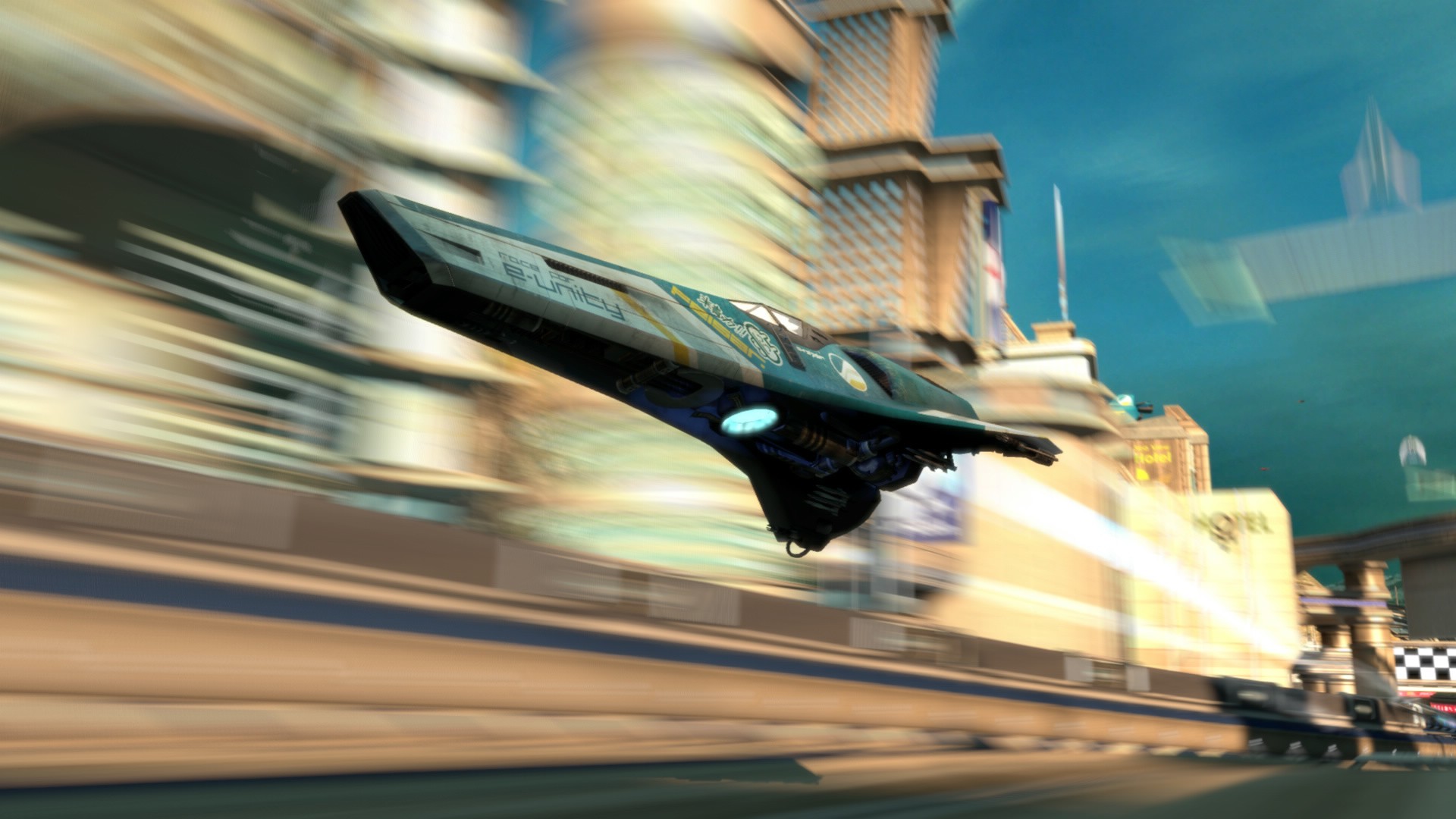 General 1920x1080 video games Wipeout Wipeout HD racing futuristic vehicle