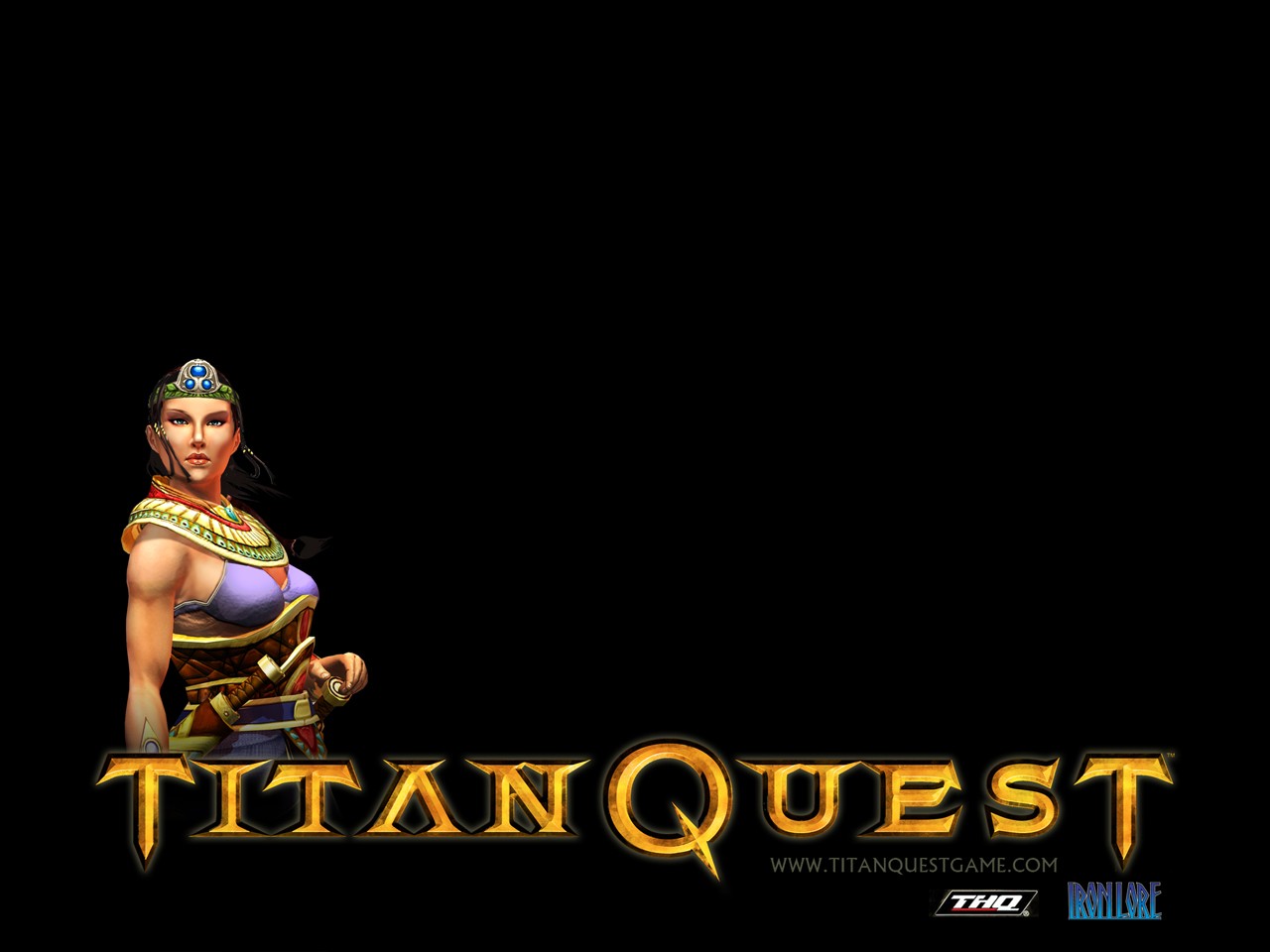 General 1280x960 video games fantasy art Titan Quest black background