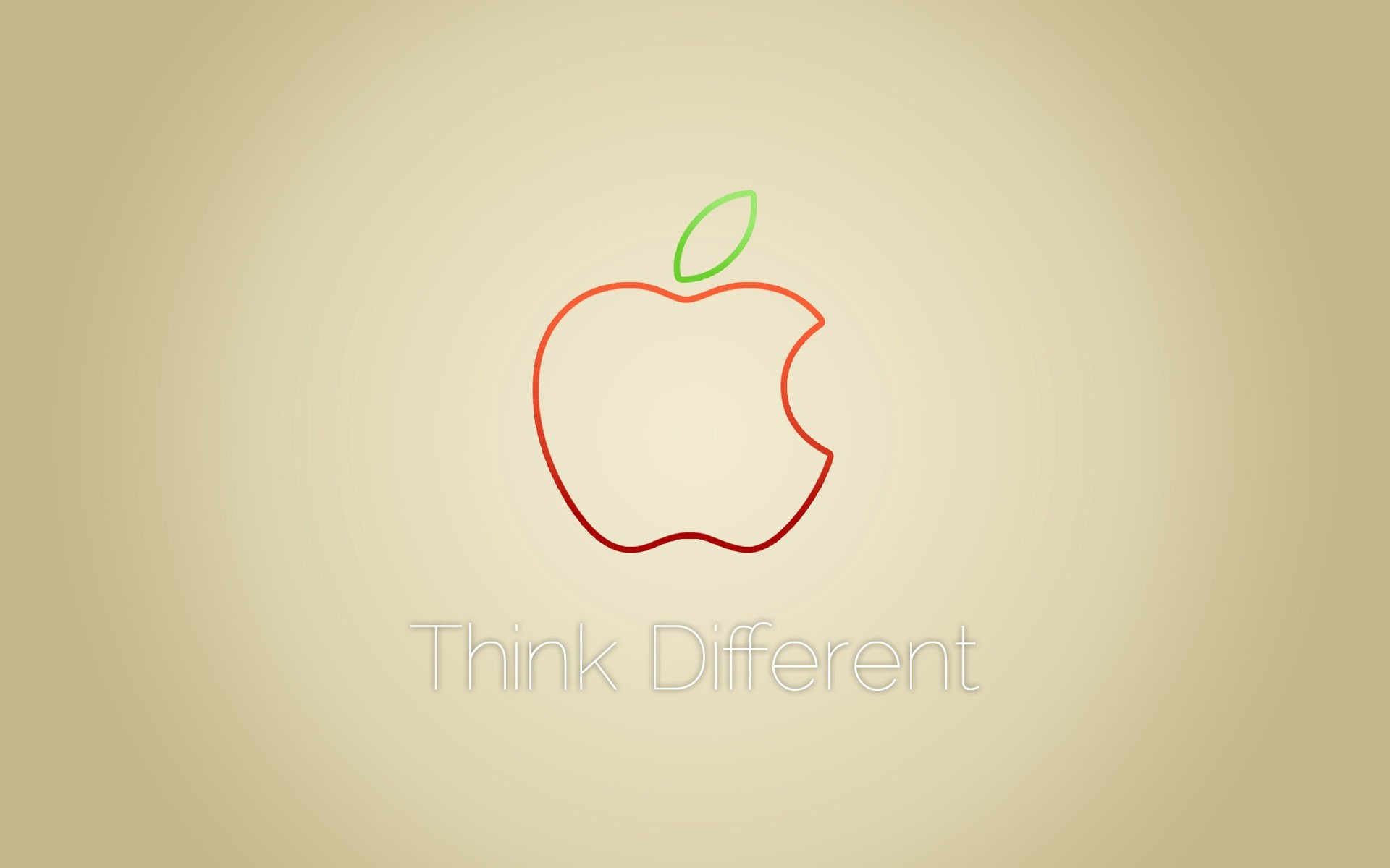 General 1920x1200 Apple Inc. minimalism simple background logo brand beige background