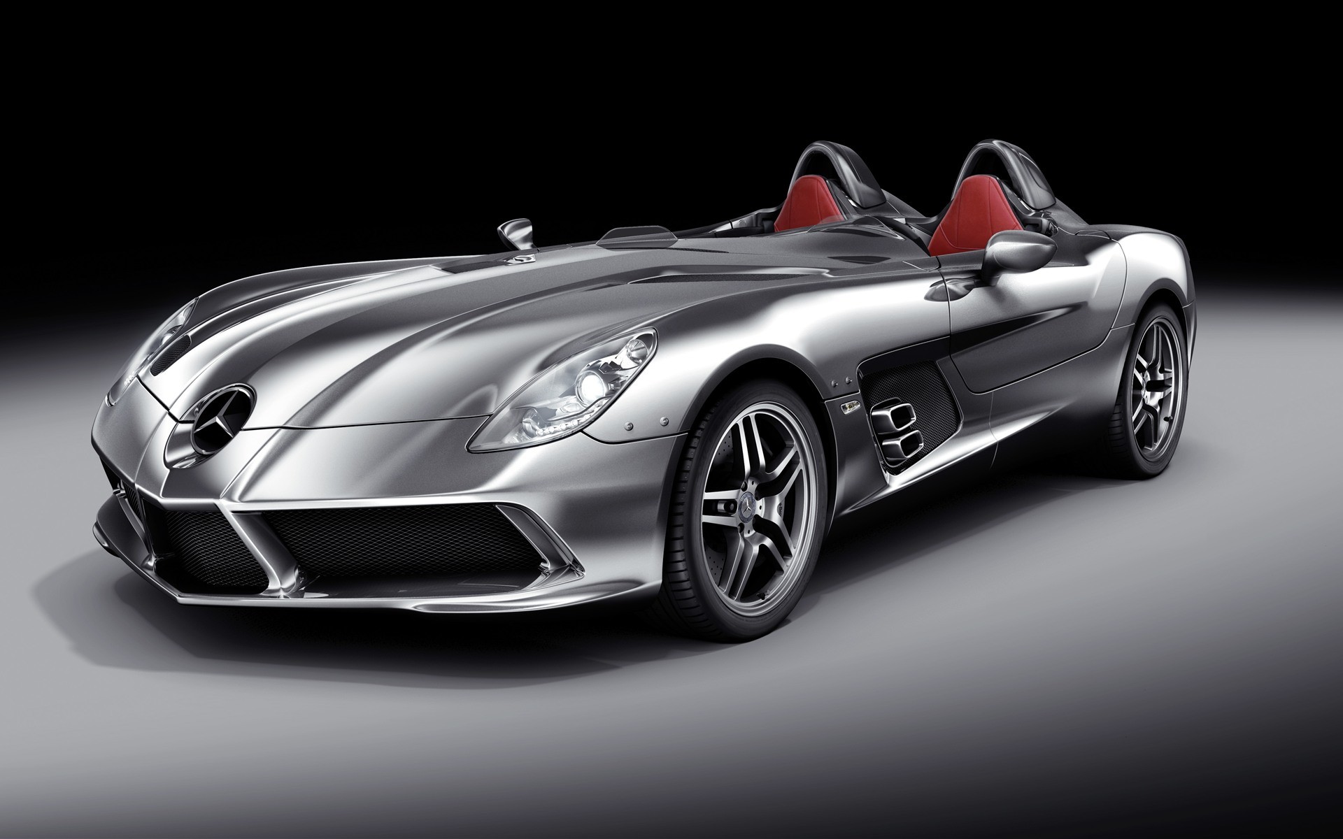 General 1920x1200 car Mercedes-Benz simple background vehicle silver cars German cars Mercedes-Benz SLR Stirling Moss