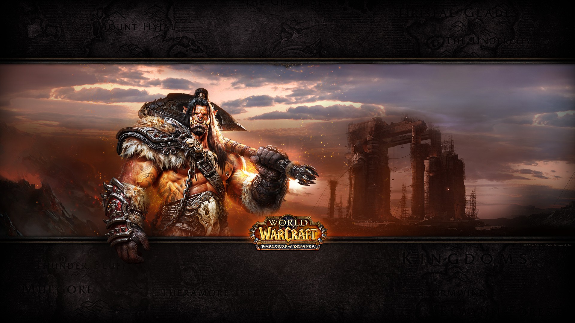 General 1920x1080 World of Warcraft World of Warcraft: Warlords of Draenor PC gaming Warlords of Draenor video game art