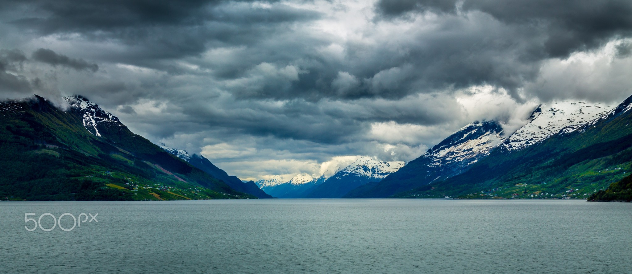 General 2048x889 mountains landscape snowy mountain overcast fjord 500px nature clouds water