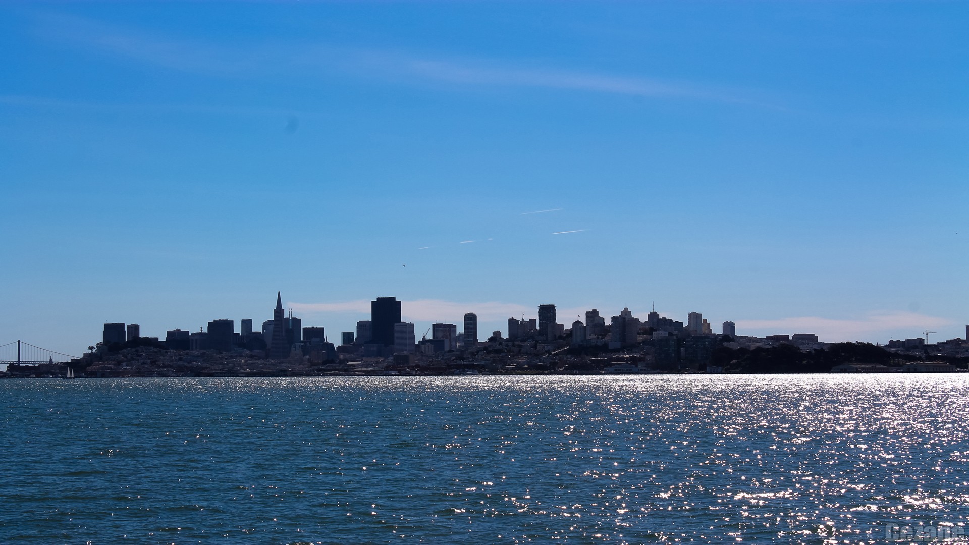 General 1920x1080 coast city San Francisco cityscape USA water sky