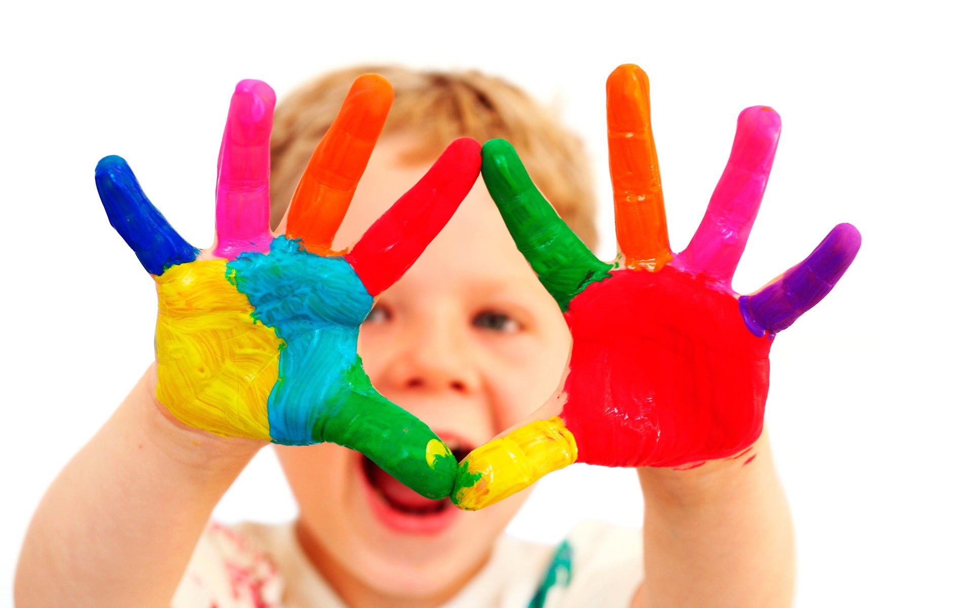 People 1920x1200 colorful hands children