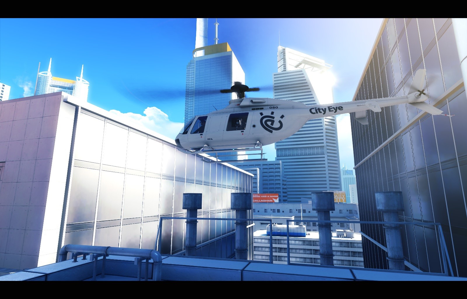 General 1600x1024 aircraft sky skyscraper Mirror's Edge helicopters video games PC gaming vehicle