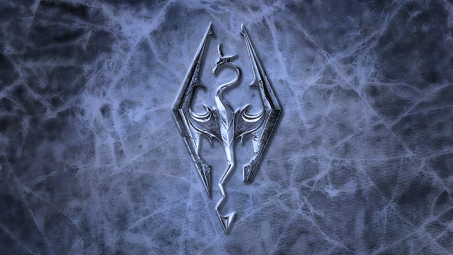 General 1920x1080 The Elder Scrolls V: Skyrim logo video games artwork PC gaming RPG video game art