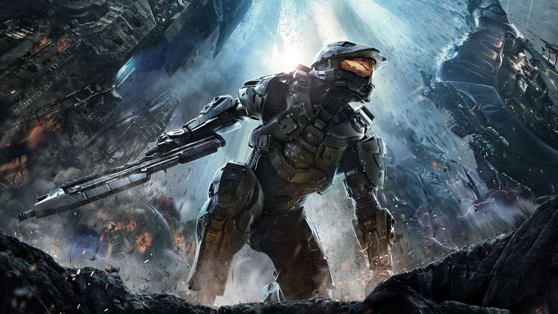 General 1920x1080 Halo (game) video games low-angle video game art weapon Science Fiction Men video game men science fiction Master Chief (Halo) armor Futuristic Weapons video game characters