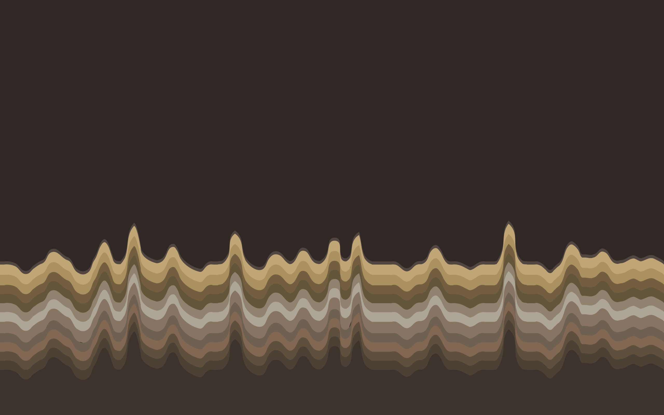 General 2560x1600 minimalism waveforms brown