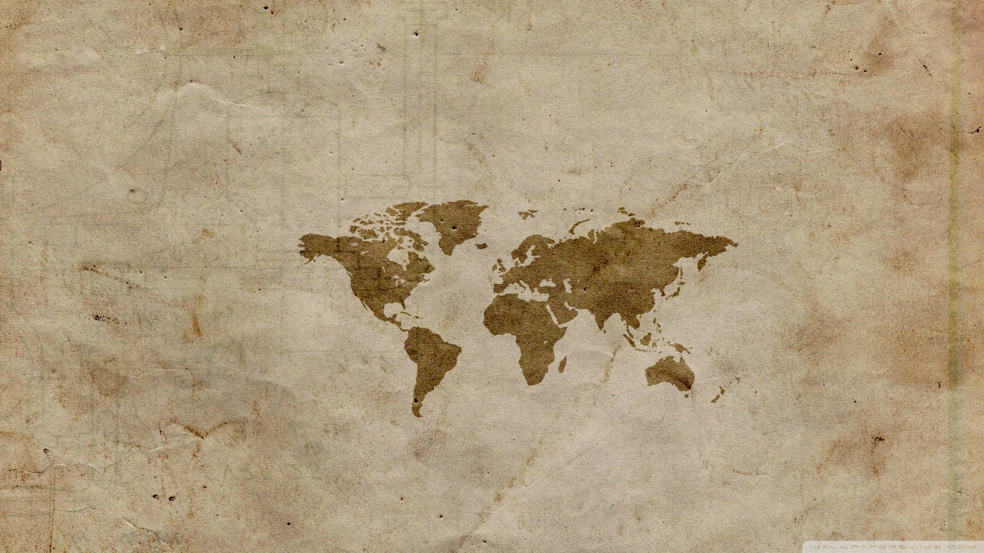 General 1920x1080 world map paper map