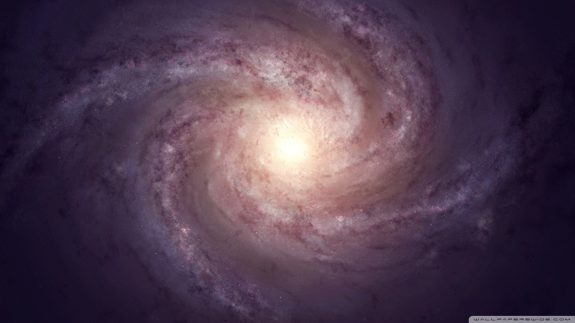 General 1920x1080 galaxy spiral galaxy space space art digital art watermarked