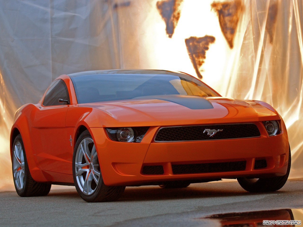 General 1280x960 car Ford Mustang orange cars Ford vehicle Mustang by Giugiaro