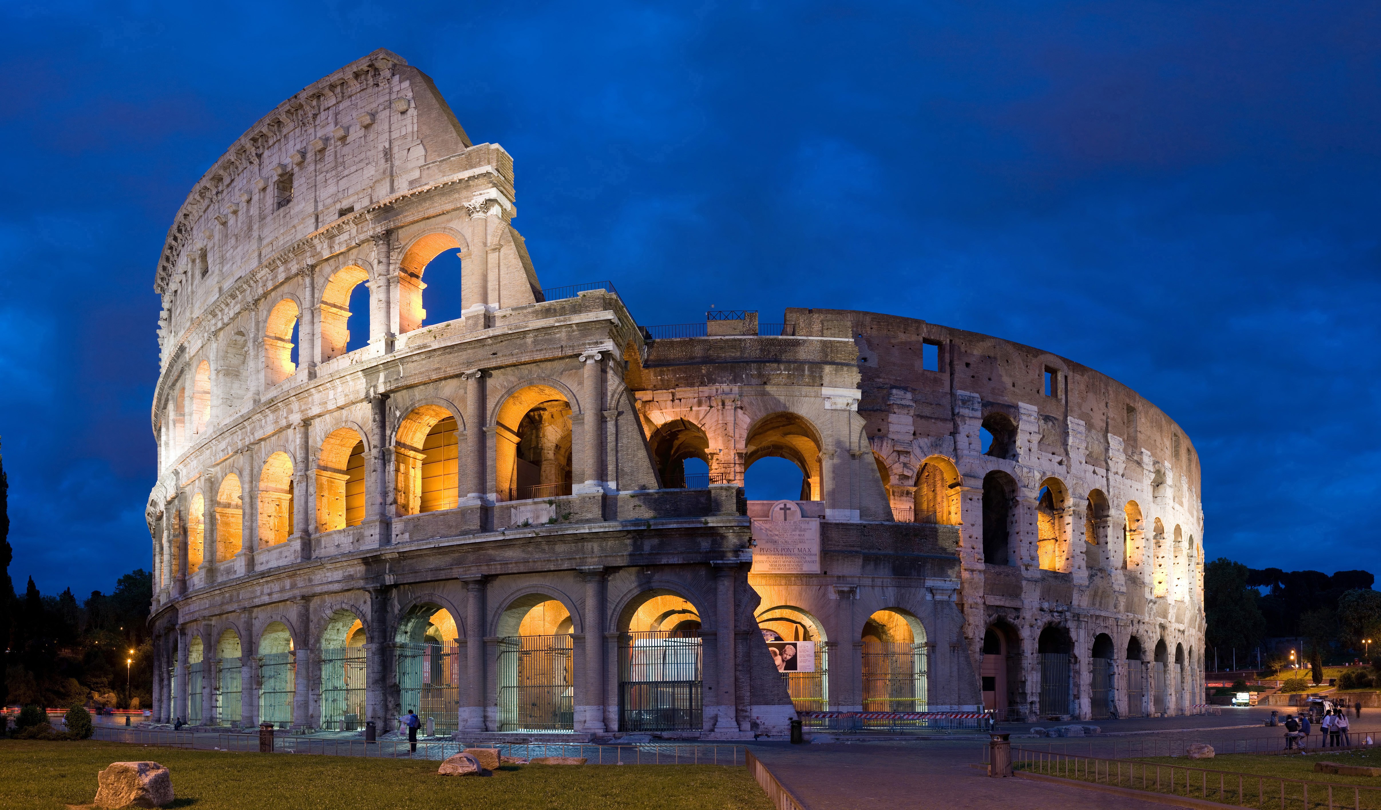 General 4827x2833 Colosseum Rome old building building Italy night ruins history landmark World Heritage Site Europe
