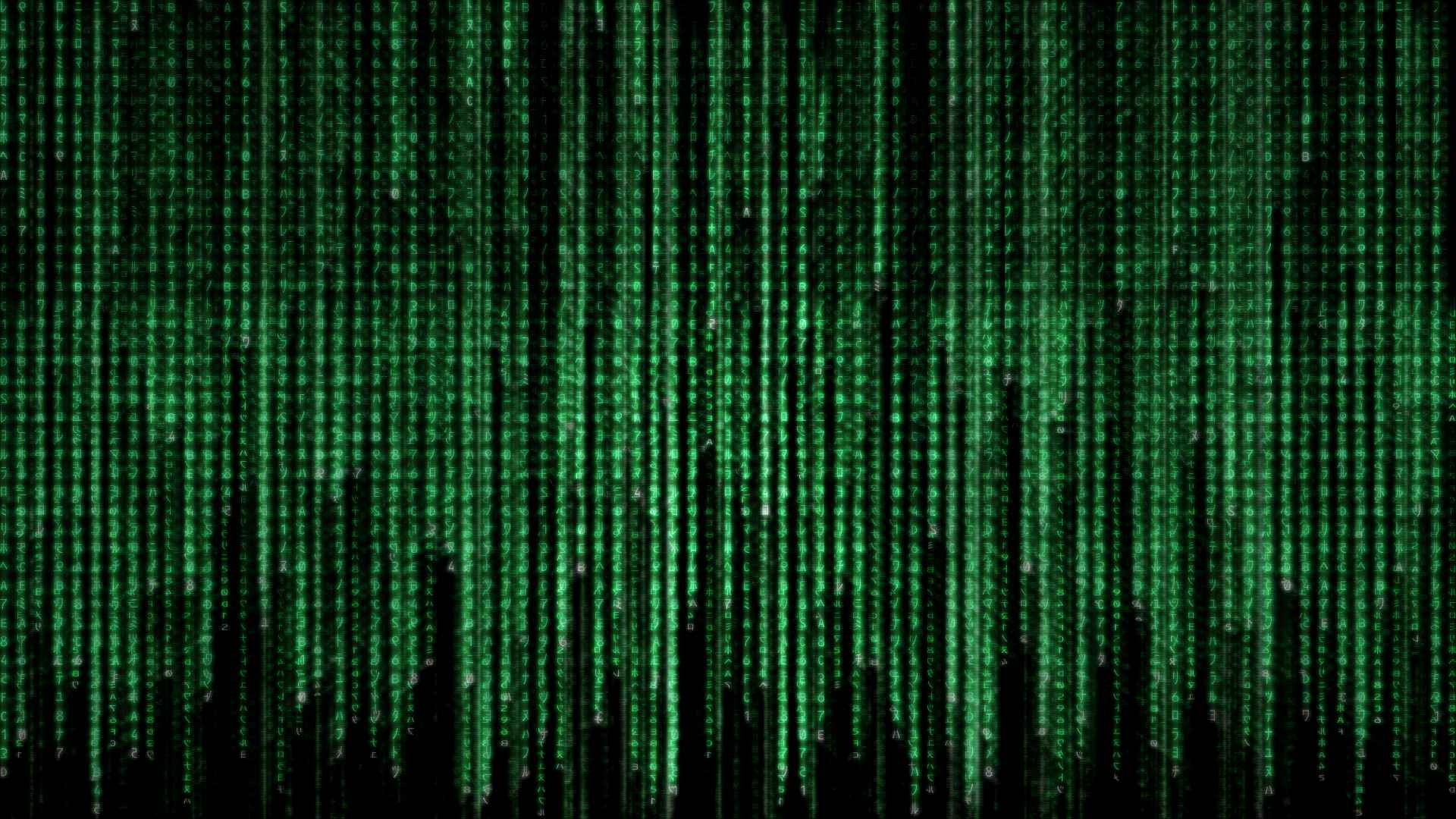 General 1920x1080 movies green code The Matrix