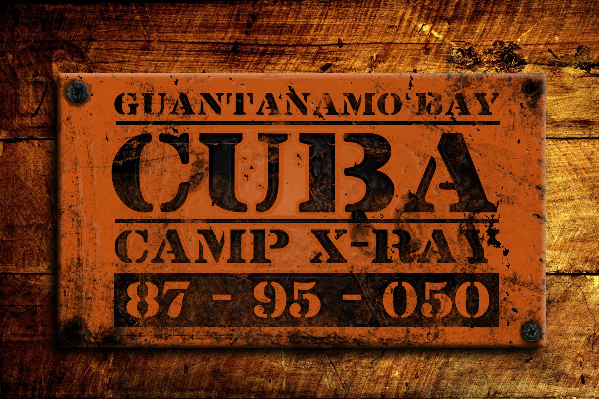 General 1944x1296 Cuba prison numbers artwork sign closeup