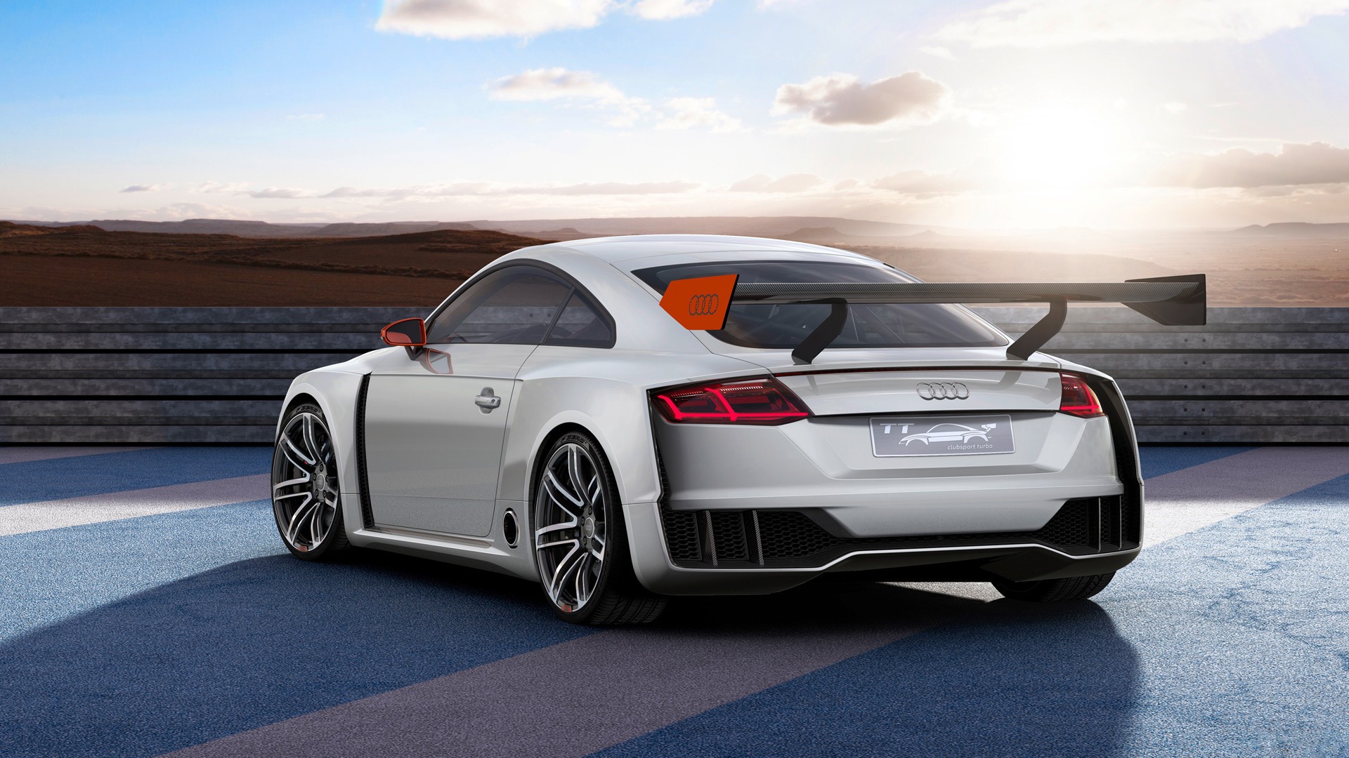 General 1920x1080 Audi TT car concept cars vehicle silver cars white cars Audi German cars Volkswagen Group