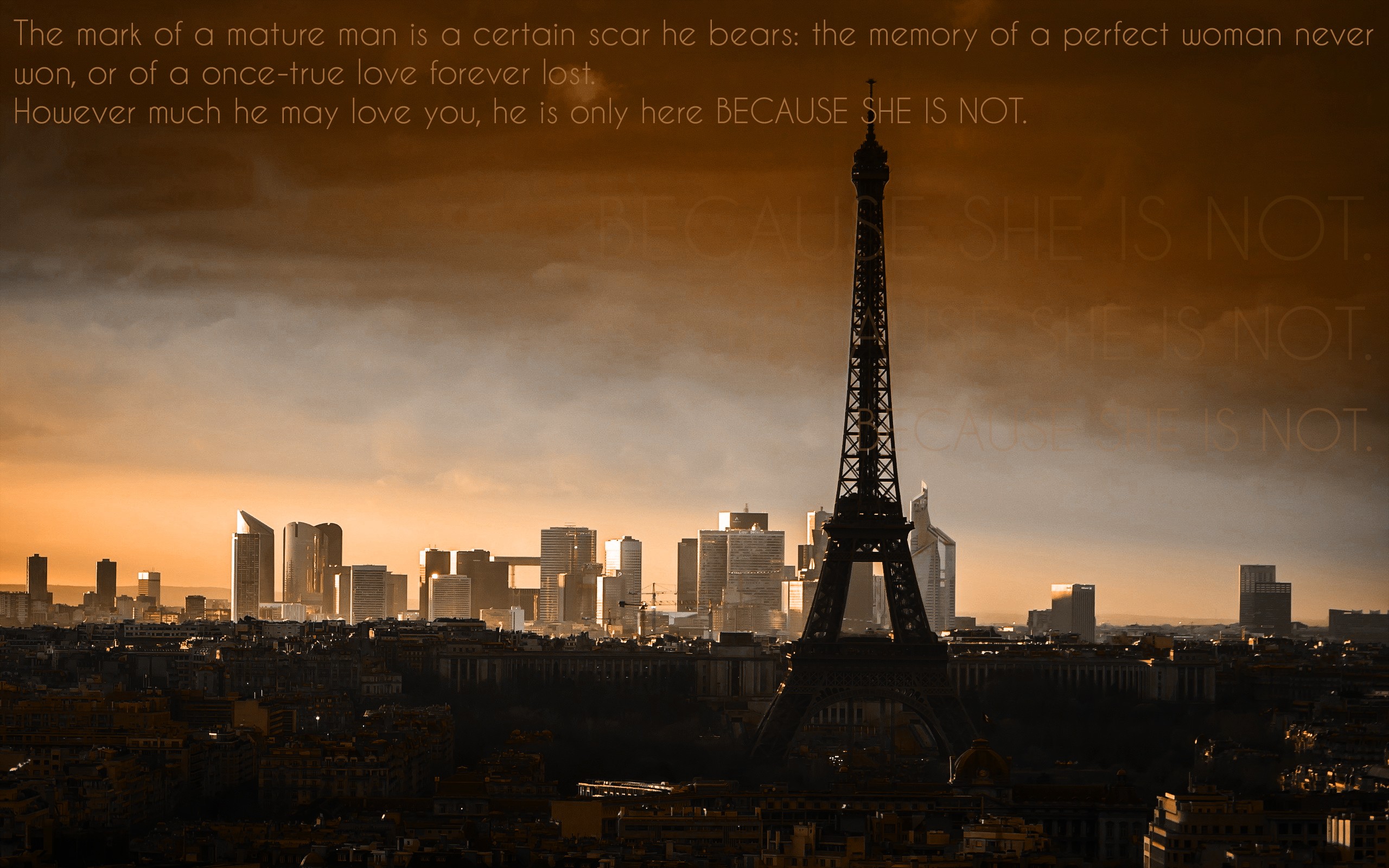 General 2560x1600 life Paris Eiffel Tower text France typography