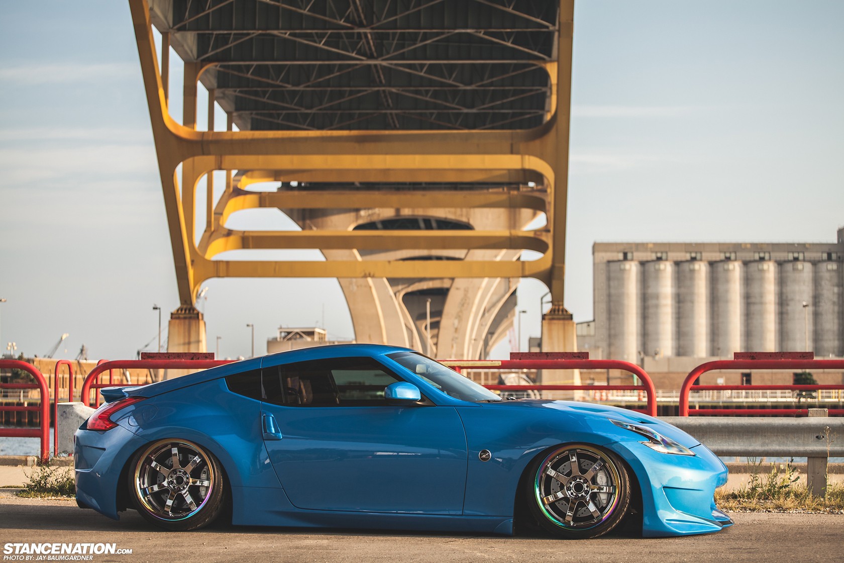 General 1680x1120 blue cars Nissan 370Z coupe Nissan Nissan Fairlady Z car side view vehicle Japanese cars