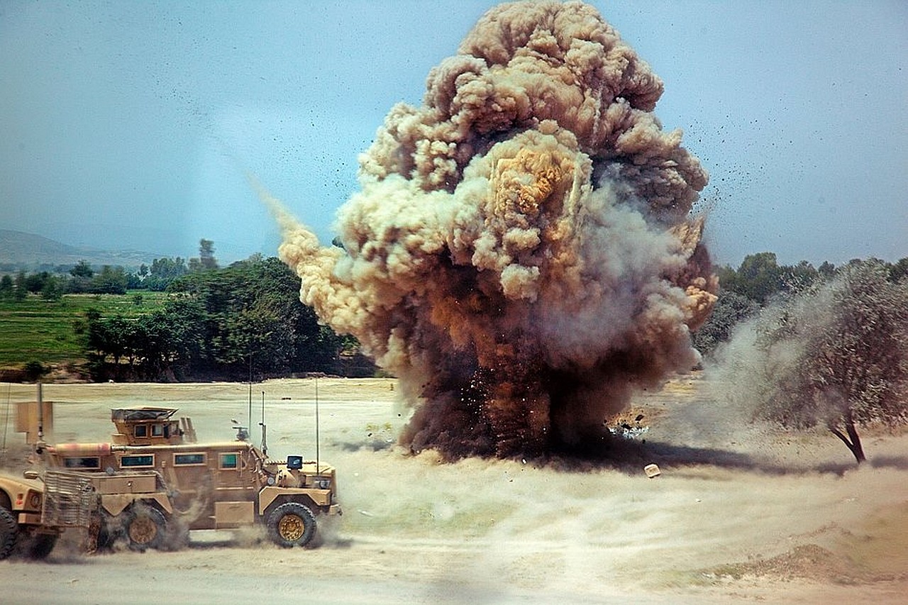 General 1280x853 explosion military dangerous military vehicle vehicle
