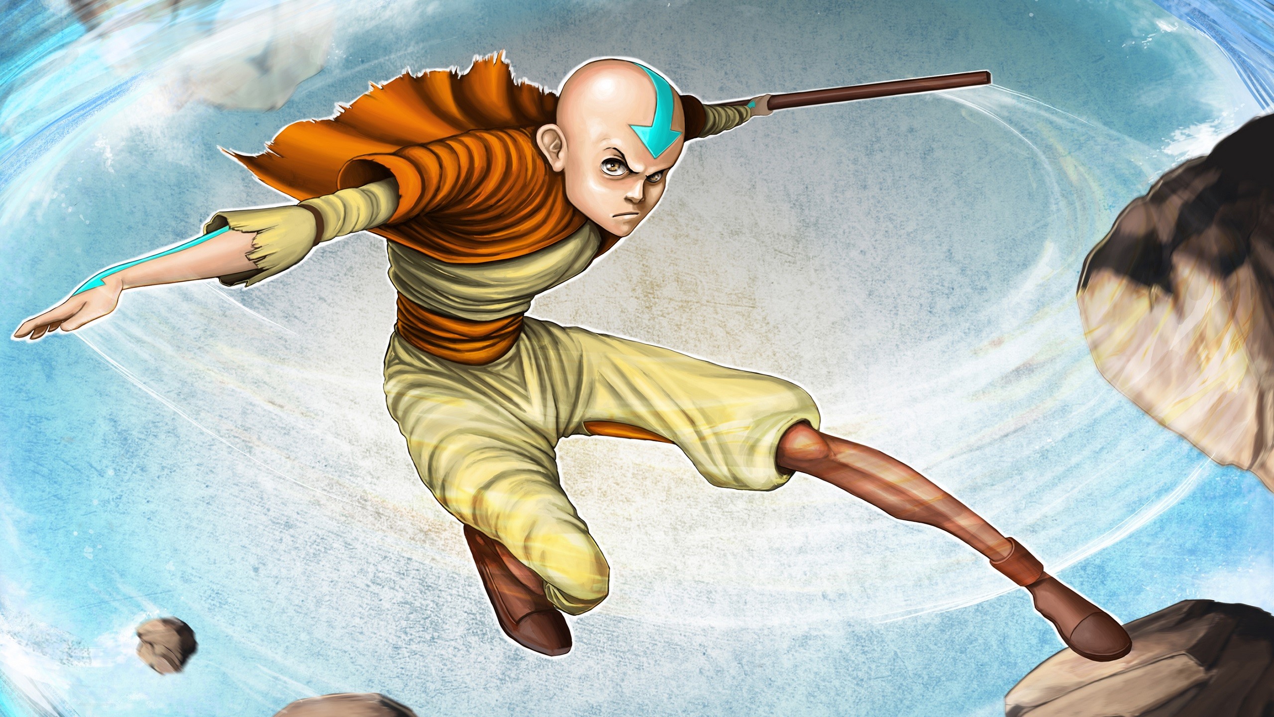 General 2560x1440 Avatar Avatar: The Last Airbender Aang TV series digital art