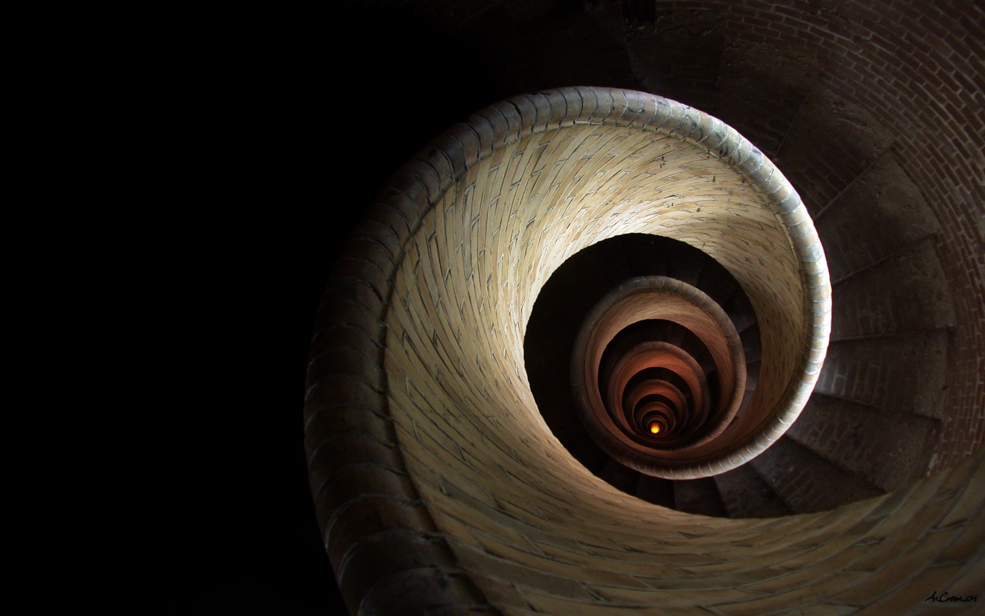 General 1920x1200 spiral building stairs