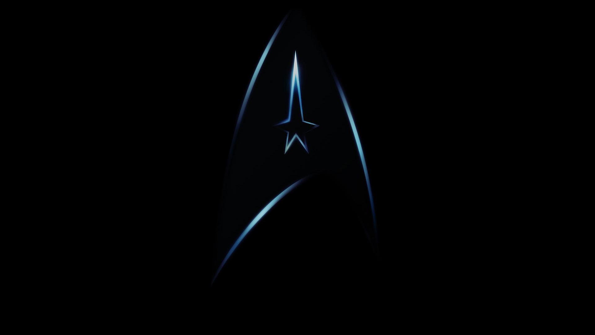 General 1920x1080 Star Trek movies logo dark simple background